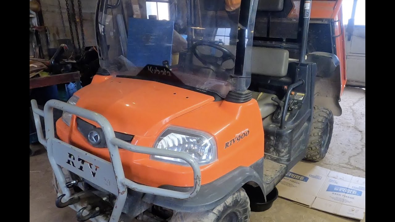 Kubota Rtv 900 Extended Service