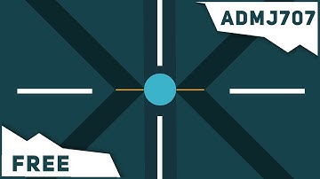 (FREE) 2D Long Shadow Intro (No Text) - After Effects, Sony Vegas, Blender, Android