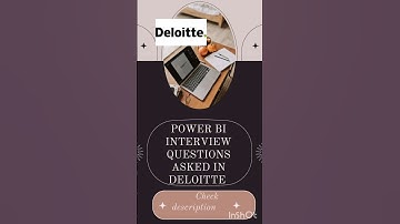 Deloitte Power BI Interview Questions Round 1 #shorts #interview #powerbi #shortvideo