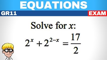 9a) Exponential equations gr 11