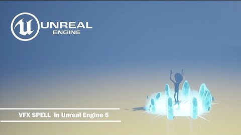 VFX AOE SPELL in unreal engine 5