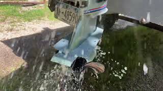 25hp Evinrude 1979 with flush kit