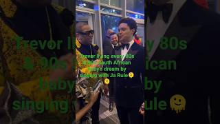Trevor fan-girling &amp; drooling over JA Rule🤣😜