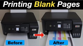 Epson ET 2720 Printing Blank Pages  Fix In 1 Step !!