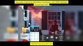 Security Cameras Wireless Outdoor, 2K 3Mp Battery Powered Wifi Security Camera screenshot 5