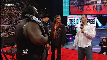 Matt Hardy & Mark Henry Attacks The Miz & John Morrison in The Dirt Sheet: WWE ECW August 5, 2008 HD