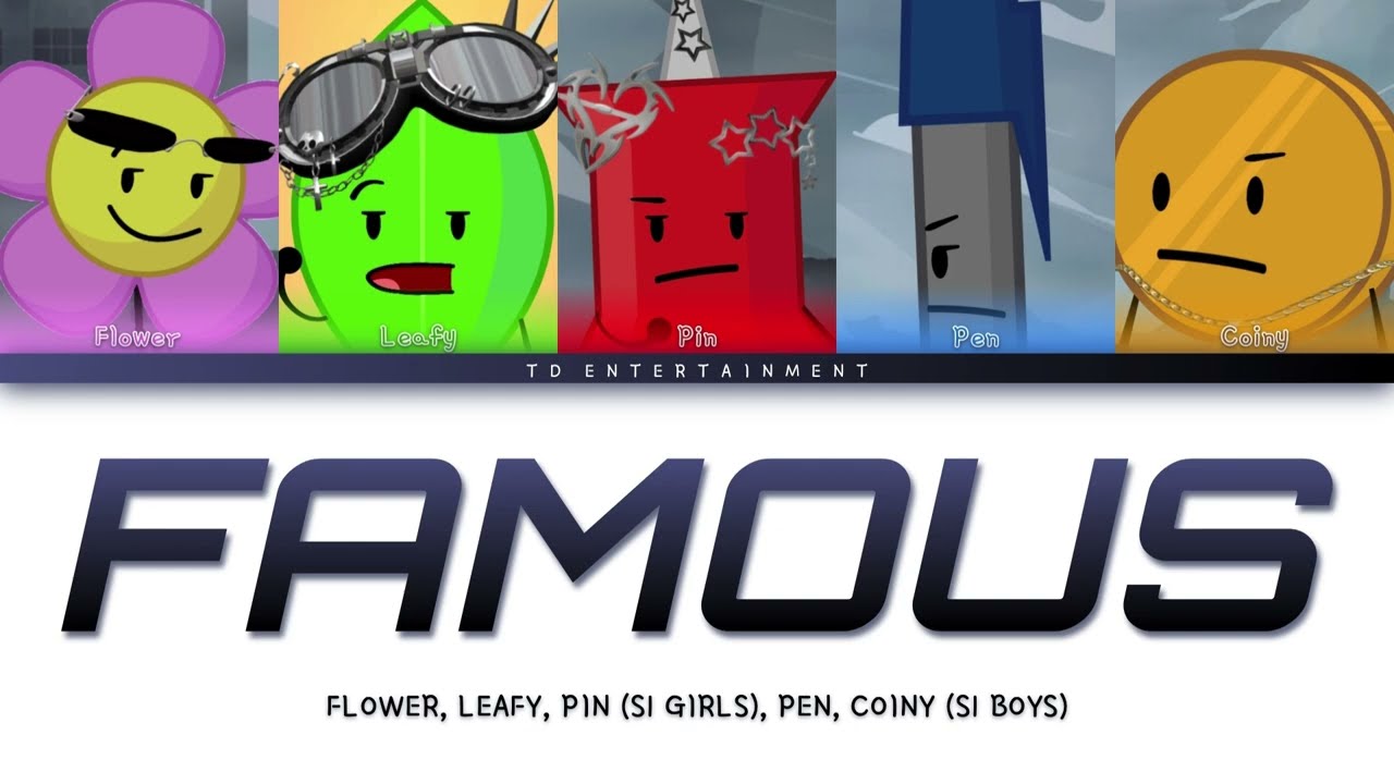 [AI COVER] FLOWER, LEAFY, PIN (S1 GIRLS), PEN, COINY (S1 BOYS) - FAMOUS (ALLDAY PROJECT) (CCL)