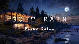 Relaxing Rain Sounds For Sleeping - Listen to Rain Sounds Fall Asleep Quickly - Peaceful Piano Music