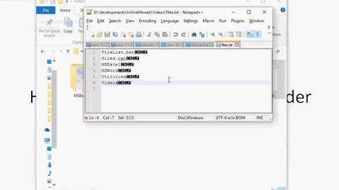[Tutorial] How to list files in a folder or directory