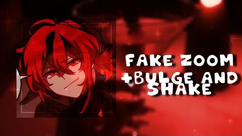 Fake Zoom + Pinch/Bulge & Shake | Alight Motion Transition Tutorial