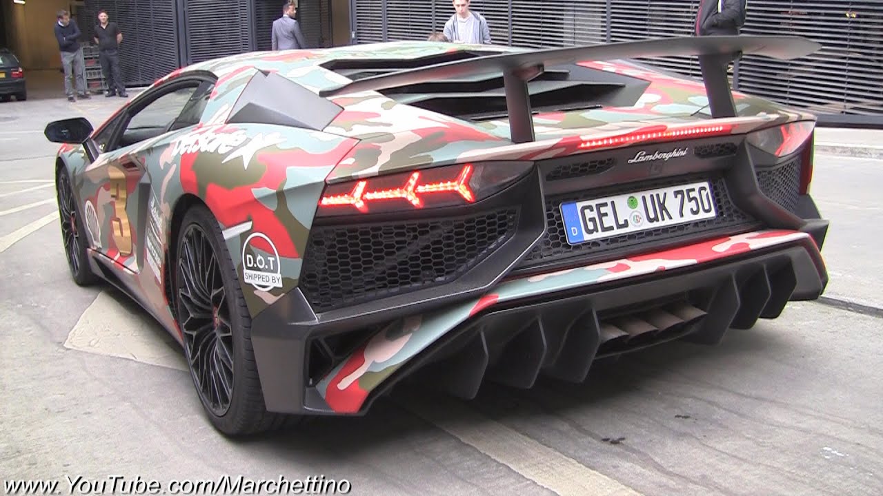 DJ Afrojack Drives his Lamborghini Aventador SV + Gets Pulled Over by the Police