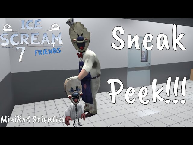 Ice Scream 7 Friends: Lis - ROD'S secret LABORATORY Sneak Peek!😱🧪🔥(  Official )