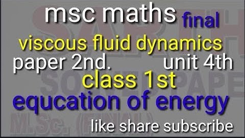 MSC math