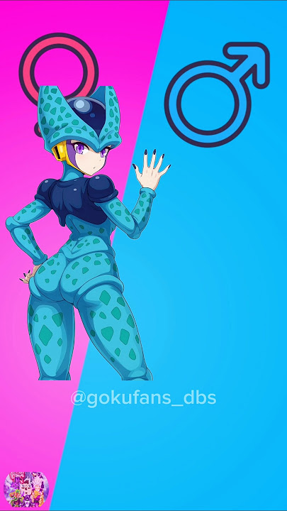 Gender Bender Dragon ball Z Character ♀️ #shorts #dbs #goku #dragonball