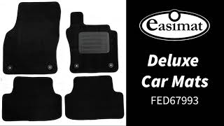 Introducing Deluxe Carpet Car Mats (FED67993) by Easimat