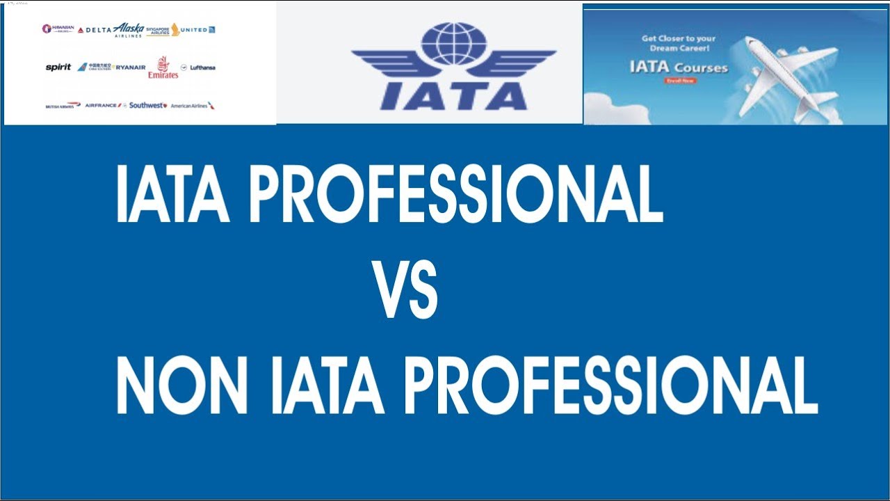 What Is Difference Between IATA Professional And Non IATA Professional what-is-difference-between-iata-professional-and-non-iata-professional