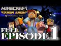 Minecraft Story Mode FULL Episode 1 Gameplay Walkthrough - No Commentary