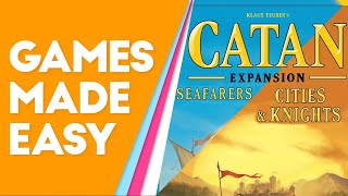 Combining Catan Seafarers and Cities & Knights Expansions: How to Play and Tips