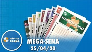 Resultado da Mega-Sena - Concurso nº 2255 - 25/04/2020