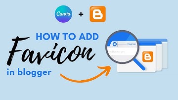 How to set favicon in blogger | create favicon in canva | canva favicon maker