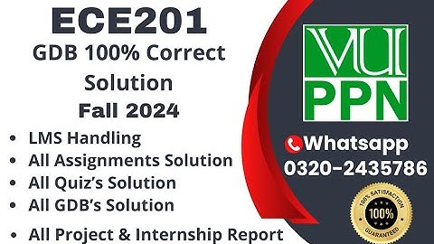 ECE201 GDB 1 100% Correct Solution Fall 2024, ECE201 GDB 1 Solution 2024 #ece201 #ece201gdb