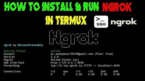 How to install ngrok in termux | Termux tutorial #termux #ngrok #tutorial