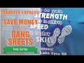 Save Money With Gang Sheets | Transfer Express