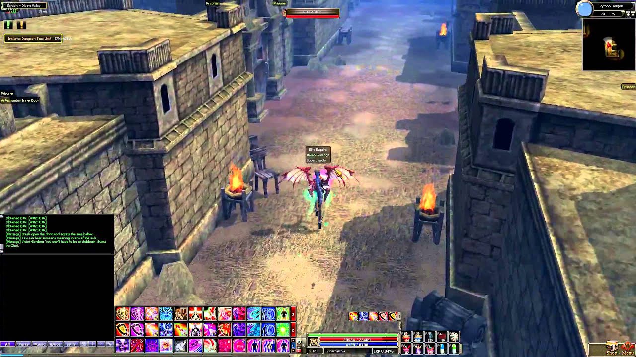 Dekaron - Python Dungeon - YouTube