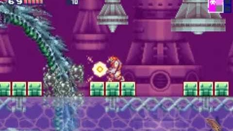 Metroid Fusion 100% Walkthrough - Part 12 - Vs. Serris - Speed Booster