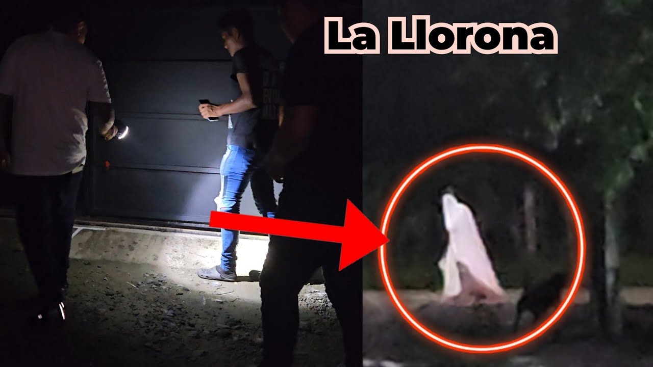 Logramos Captar La Llorona En Horas De La Noche No Le Gustó Que Pintamos La Cruz