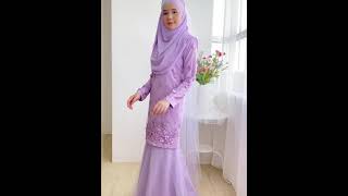 BLOOMING NIKAH SERIES IN LAVENDER  BY QAMRAA - BRIDE SERIES COLLECTION 2021 screenshot 1