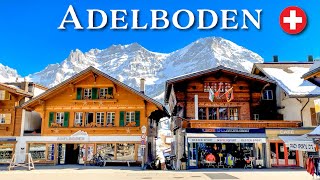 Adelboden is a pretty village in the Swiss Alps 🇨🇭