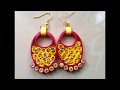 Quilling Earrings Designs|| DIY Quilling Earrings Designs