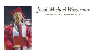 Jacob Michael Wasserman Visitation Service Information