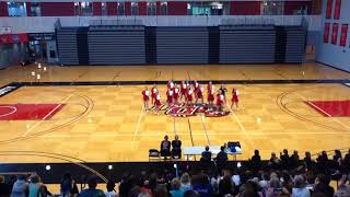 Churchill Varsity Pom - Day 3 Routine - Camp 2017