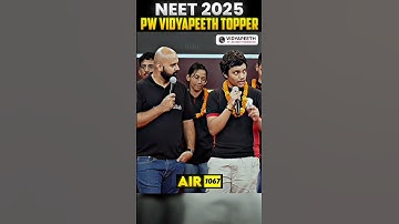 Distraction ko EARN karna Chahiye! 🤯 NEET 2025 Topper! #shorts