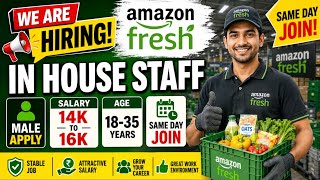 Amazon Fresh Warehouse Associate Job In Kolkata | Same Day Joining Packing Picking Job 2026