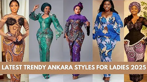 Latest Trendy Asoebi Ankara Styles Compilation for Ladies 2025 #fashion #viral #owambe