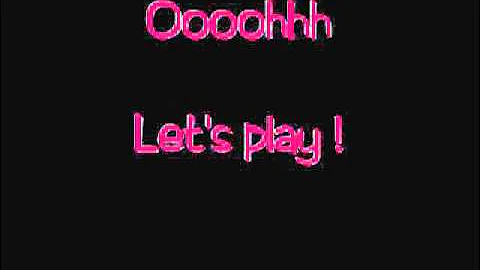 Kristina Maria - Let's Play [lyrics on screen.&.in description]