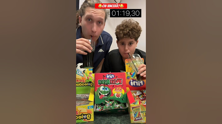 Chi vincerà le caramelle?