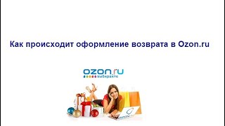 Как вернуть купленный товар на Озон – как происходит оформление возврата в Ozon.ru