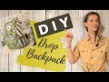 HANDMADE DROP BACKPACK   / DAMLA SIRT ÇANTASI / РЮКЗАК-КАПЕЛЬКА СВОИМИ РУКАМИ (Diy Sewing Tutorial)