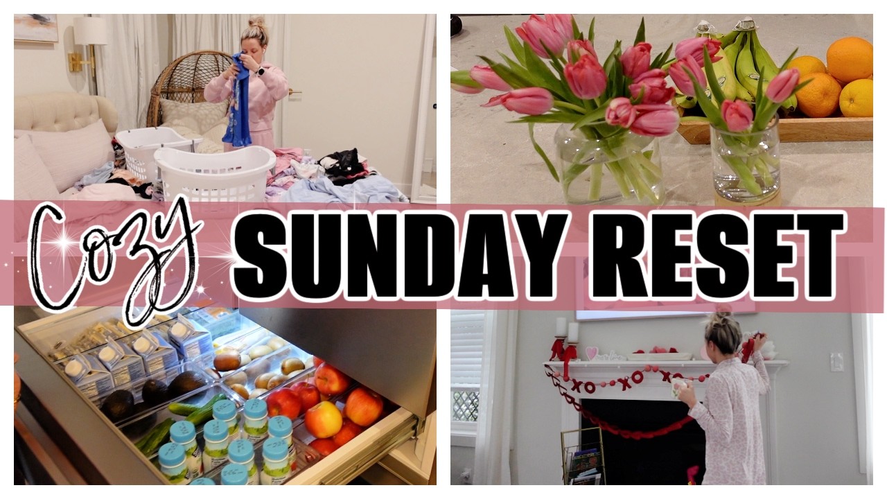 Undecorate With Me | Sundays at Tiffani’s Cozy Home Reset + Whole Foods Haul
