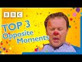 Mr Tumble's Top 3 | Opposite Moments | CBeebies