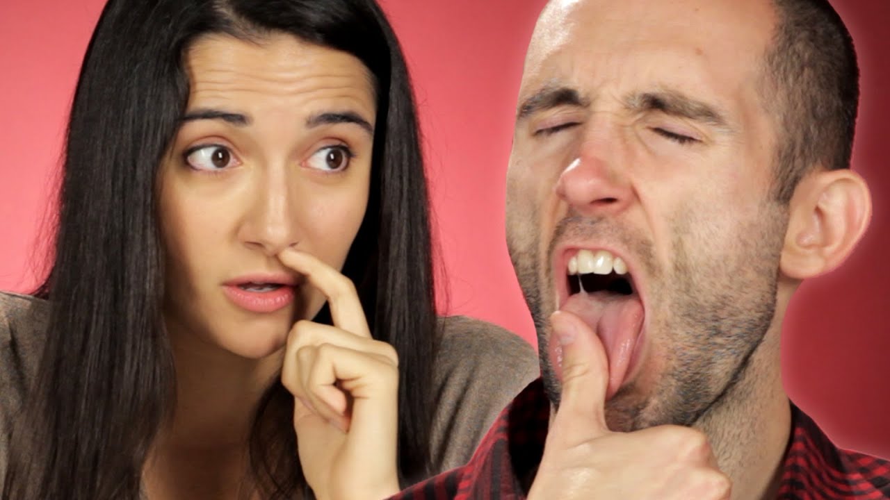 Adults Eat Boogers For The First Time, Again - YouTube