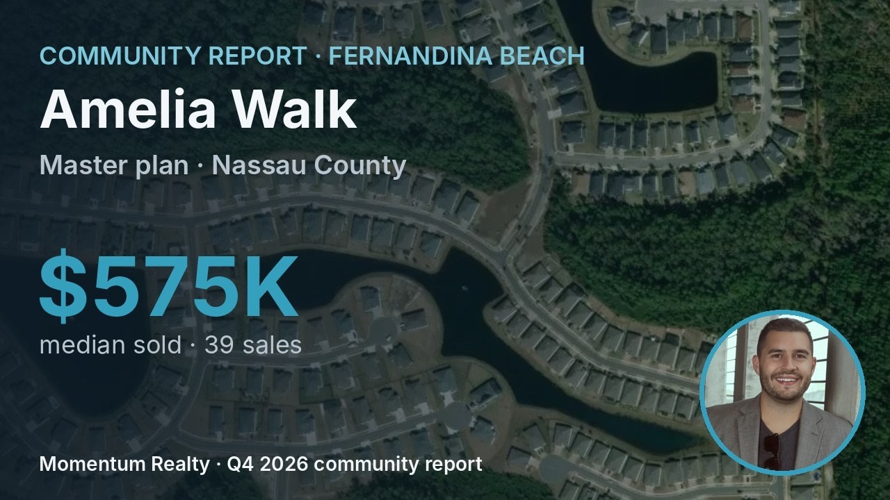 Amelia Walk (Fernandina Beach, FL): Homes, Prices & What to Know (Q4 2026 update)