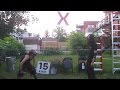 Ultimate x match  xristo vs xacutor  chw backyard wrestling