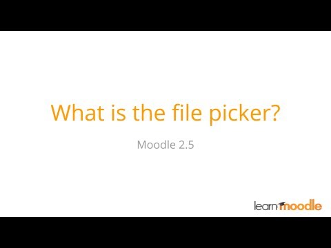 What is the file picker?