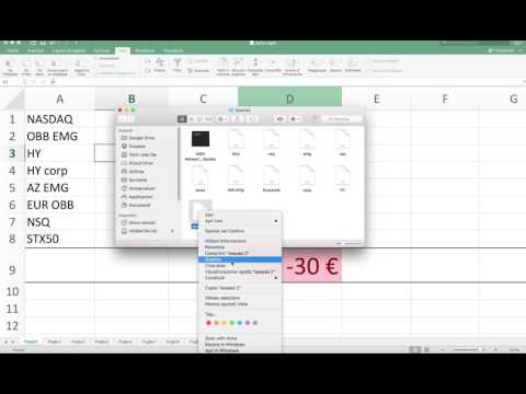 macro excel scaricare dati borsa