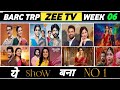 Zee TV Barc Trp of Week 06 (2026) : Saru, Vasudha, Tum Se Tum Tak